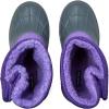 Lands’ End Waterproof Kids Snow Boots – Insulated Warm Fleece Lined Winter Boots for Toddlers, Girls & Boys Size 5-10 Toddler or 11-7 Little or Big Kid(Violet Tulip Purple)