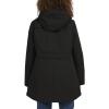 Lands’ End Women’s 3-in-1 Systems Jacket with Removable Puffer Vest(Black)