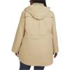 Lands’ End Women’s 3-in-1 Systems Jacket with Removable Puffer Vest(Tan)