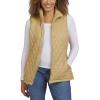 Lands’ End Women’s 3-in-1 Systems Jacket with Removable Puffer Vest(Tan)
