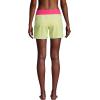 Lands’ End Women’s 5″ Quick Dry Elastic Waist Board Shorts Swim Cover-up Shorts with Panty(Lemon Lime/Hot Pink/Aqua Mix)