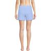 Lands’ End Women’s 5″ Quick Dry Elastic Waist Board Shorts Swim Cover-up Shorts with Panty(Soft Cloud Blue)