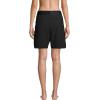 Lands’ End Women’s 9″ Quick Dry Elastic Waist Modest Board Shorts Swim Cover-up Shorts(Black)