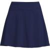 Lands’ End Women’s Active Adaptive Lycra Skater Skorts(Deep Sea Navy)