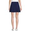 Lands’ End Women’s Active Adaptive Lycra Skater Skorts(Deep Sea Navy)