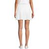 Lands’ End Women’s Active Adaptive Lycra Skater Skorts(White Eyelet)