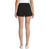 Lands’ End Women’s Active Woven 4″ Shorts with Brief(Black)