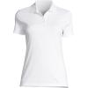 Lands’ End Women’s American-Grown Supima Cotton Polo Shirt(White)