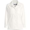 Lands’ End Women’s Anyweather Fleece Shirt Jacket(Ivory)