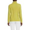 Lands’ End Women’s Cashmere Turtleneck Sweater(Bright Green Moss)