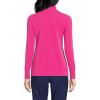 Lands’ End Women’s Cashmere Turtleneck Sweater(Hot Pink)