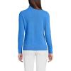 Lands’ End Women’s Cashmere Turtleneck Sweater(Mute Cobalt Blue)