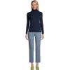 Lands’ End Women’s Cashmere Turtleneck Sweater(Radiant Navy)