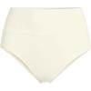 Lands’ End Women’s Chlorine Resistant Pinchless High Waisted Bikini Bottoms(Egret White)