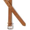 Lands’ End Women’s Classic Leather Belt(Cognac)