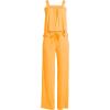 Lands’ End Women’s Cooling 2 Piece Pajama Set – Sleeveless Square Neck Top and Pants(Sweet Mango)
