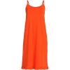 Lands’ End Women’s Cooling Knee Length Slip Nightgown(Vivid Tangerine)
