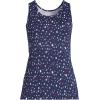 Lands’ End Women’s Cotton Tank Top(Deep Sea Navy Stars)