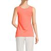 Lands’ End Women’s Cotton Tank Top(Living Coral)