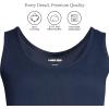 Lands’ End Women’s Cotton Tank Top(Radiant Navy)