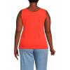 Lands’ End Women’s Cotton Tank Top(Rich Persimmon)
