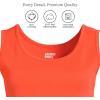 Lands’ End Women’s Cotton Tank Top(Rich Persimmon)