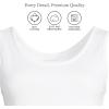 Lands’ End Women’s Cotton Tank Top(White)
