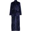 Lands’ End Women’s Cozy Plush Long Wrap Robe(Deep Sea Navy)