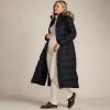 Lands’ End Women’s Down Maxi Winter Coat(Black)