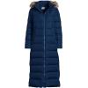 Lands’ End Women’s Down Maxi Winter Coat(Deep Sea Navy)