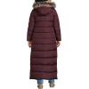 Lands’ End Women’s Down Maxi Winter Coat(Lush Burgundy)