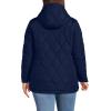 Lands’ End Womens FeatherFree Onion Quilted Insulated Jacket Deep Sea Navy Plus 2x