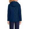 Lands’ End Womens FeatherFree Onion Quilted Insulated Jacket Deep Sea Navy Regular X-Large