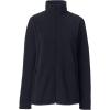 Lands’ End Women’s Full-Zip Mid-Weight Fleece Jacket(Black)