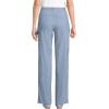 Lands’ End Women’s Herringbone Chino High Rise Utility Pants(Pale Slate Blue)