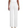 Lands’ End Women’s Herringbone Chino High Rise Utility Pants(White)