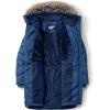 Lands’ End Women’s Insulated Cozy Fleece Lined Primaloft Coat(Deep Sea Navy)