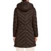 Lands’ End Women’s Insulated Cozy Fleece Lined Primaloft Coat(Rich Coffee)