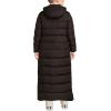 Lands’ End Womens Long Maxi Down Coat Rich Brown Plus 2x
