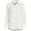 Lands’ End Women’s Pinwale Cord Long Sleeve Shirt(Ivory)