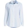 Lands’ End Women’s Pinwale Cord Long Sleeve Shirt(Royal Cobalt Double Pinstripe)