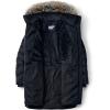 Lands’ End Womens Plush Lined Insulated Coat Black Regular Small