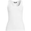 Lands’ End Women’s Pointelle Rib UNeck Tank(White)