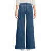 Lands’ End Women’s Recover Denim High Rise Extra Wide Leg Jeans(Crawford Wash)