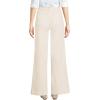 Lands’ End Women’s Recover High Rise Wide Leg Jeans(Natural)