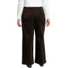 Lands’ End Women’s Recover High Rise Wide Leg Jeans(Rich Coffee)