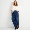 Lands’ End Women’s Recover High Rise Wide Leg Jeans(Royal Indigo)