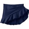Lands’ End Women’s Ruffle Hem Mini Swim Skirt(Deep Sea Navy)