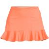 Lands’ End Women’s Ruffle Hem Mini Swim Skirt(Papaya Orange)