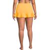 Lands’ End Women’s Ruffle Hem Mini Swim Skirt(Sweet Mango)